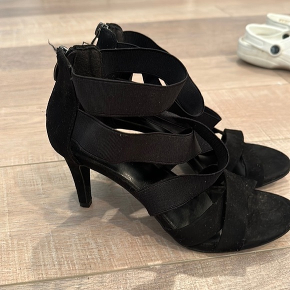 XAPPEAL WOMENS SUEDE STRAPPY HEELS 6.5 - Picture 1 of 8